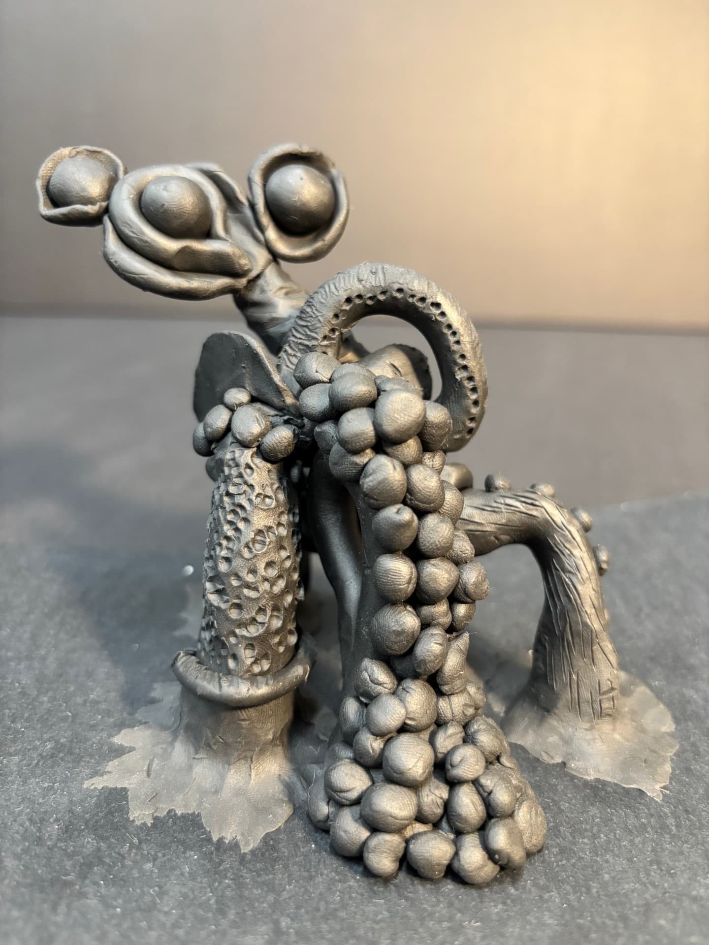 Réalisation en ronde-bosse du parcours Explo Arts