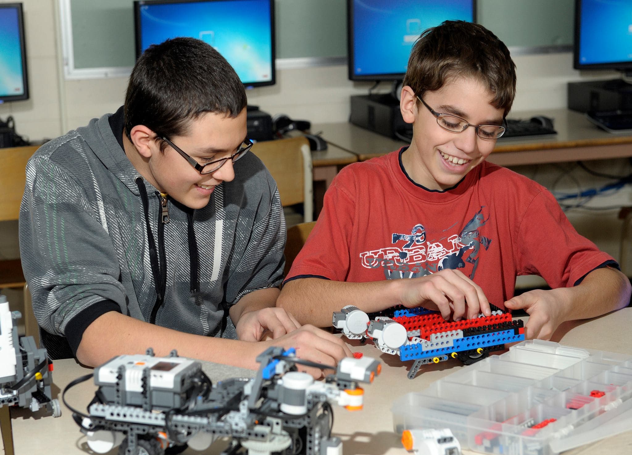 Élèves du programme Arts et TIC de La Camaradière