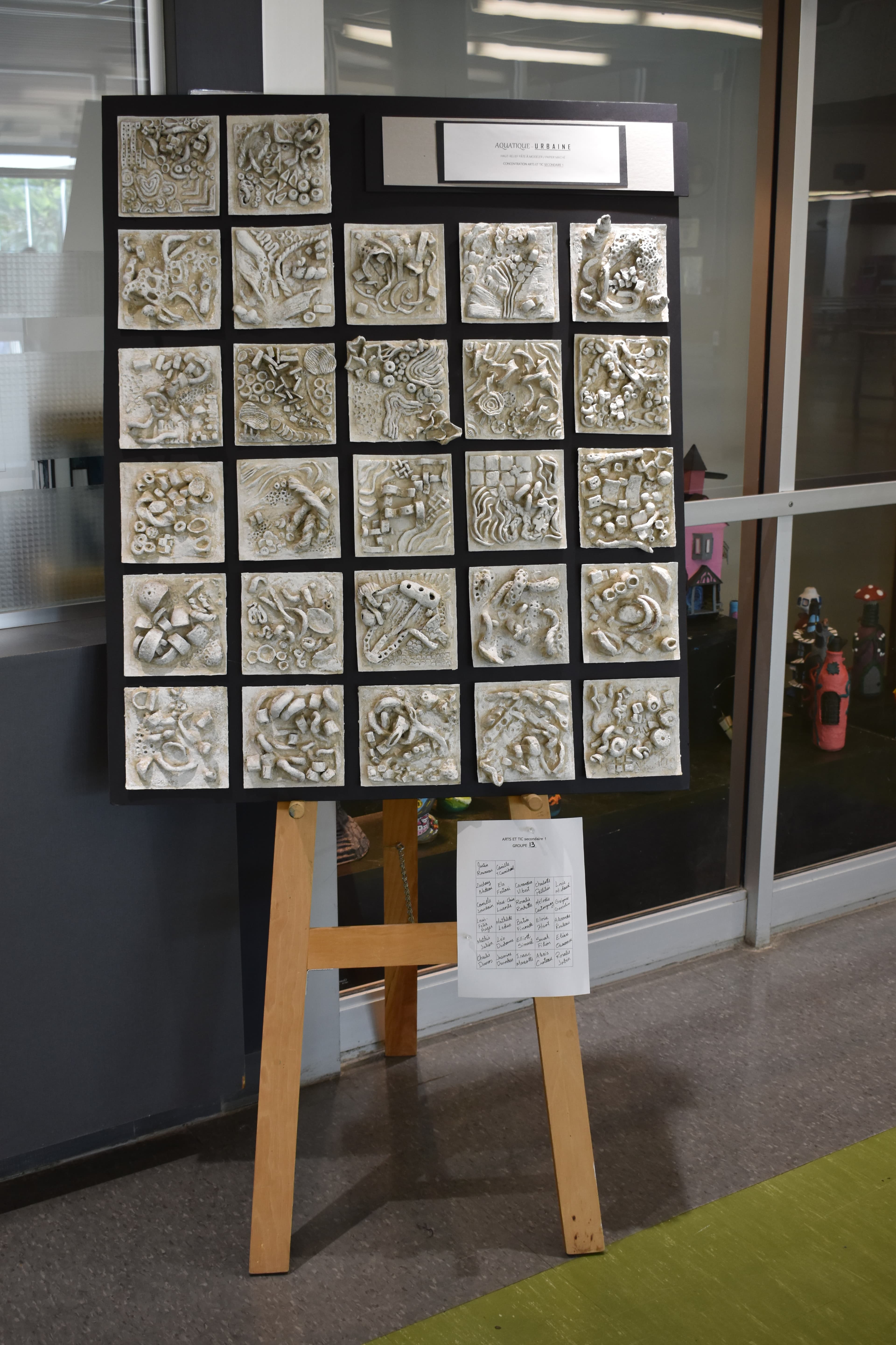 Projet visuel présenté dans la galerie