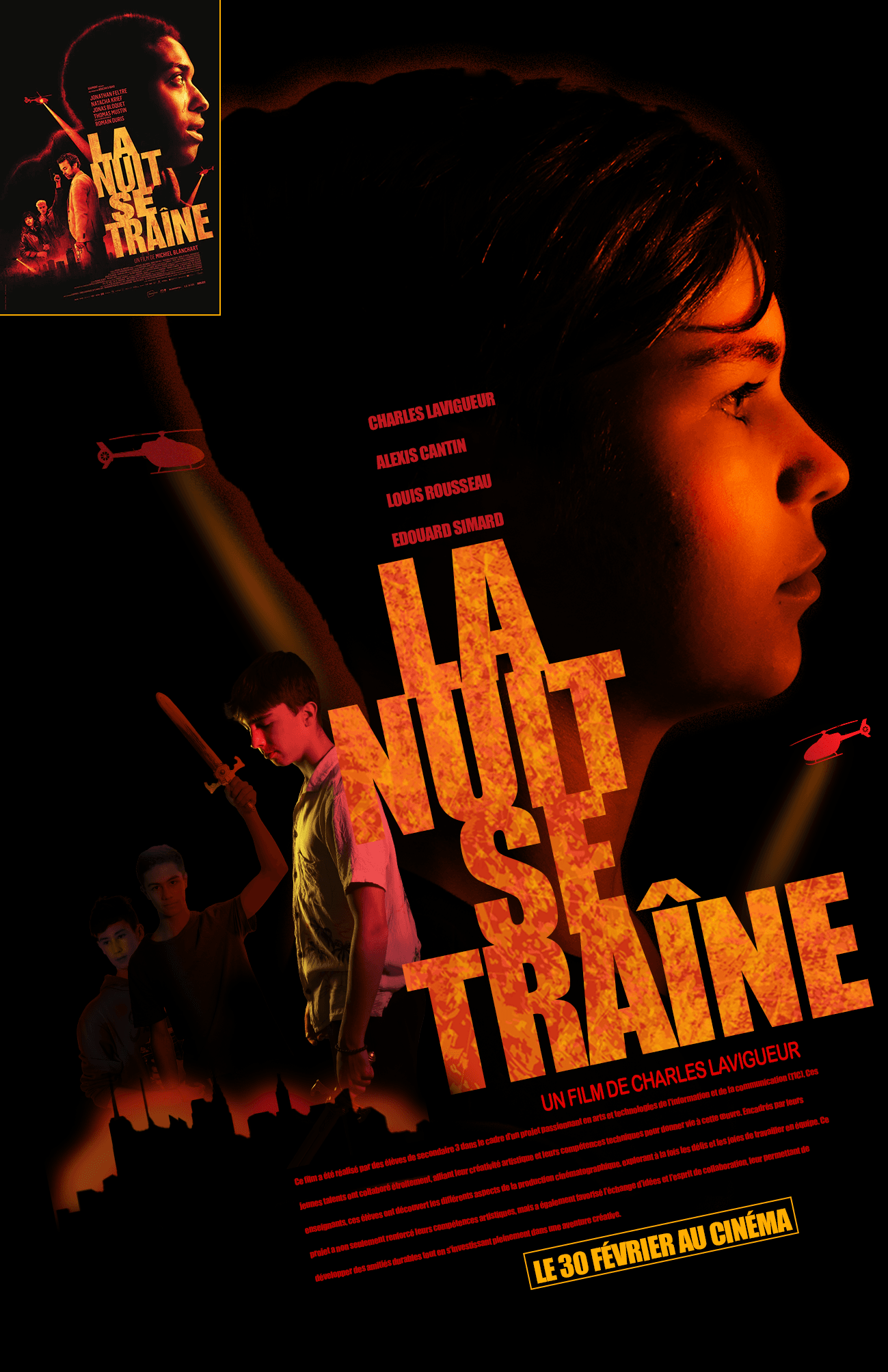 Affiche issue d'un projet du parcours